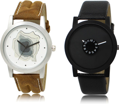 

The Shopoholic Stylist Designer Combo Pack 2 White And Black Dial Analog Watch For Boys Newest Arrival Watch - For Men