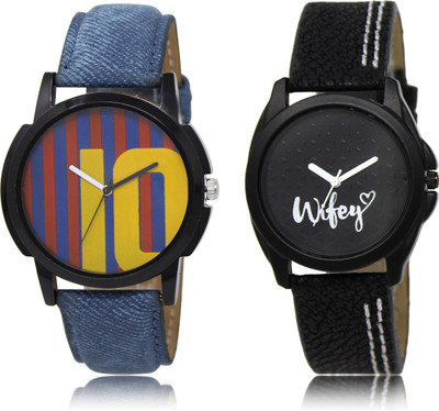 

The Shopoholic Best Combo Pack Blue And Maroon And Black Dial Analog Watch For Boys And Girls Watches Men Watch - For Men & Women