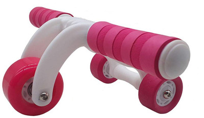 

Loopan 3Wheel Roller for Ab Exerciser Abdominal and Stomach Exercise Training Fat Reducer Ab Exerciser(Pink)