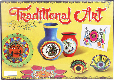 

Krireen Traditional Art Educational Game for Kids & A Traditional Art of Colours