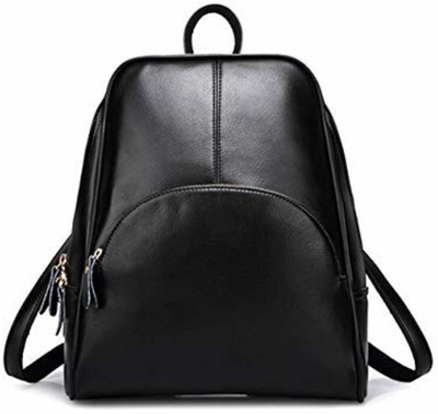 

New Eva stylish BLACK BACKPACK for girls Backpack(Black, 10 L)