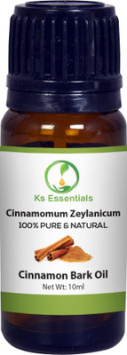 

Ks Essentials Cinnamon Bark Essential Oil, 100% Pure & Natural & Undiluted, for Hair & Skin Care,Face 10ml(10 ml)