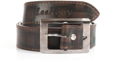 

LeeRooy Men Casual, Party, Formal, Evening Brown Artificial Leather Belt