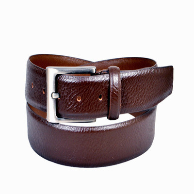 

MASH Men Casual Brown Genuine Leather Belt