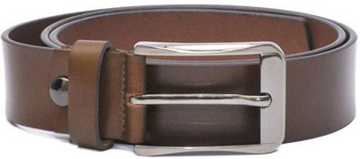

new balts Men Brown Genuine Leather Belt
