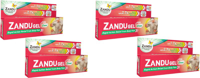 

Zandu PAIN RELIEF GEL 15 g (pack of 4) Gel(60 g)