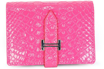 

Fabfashion NA 24 Card Holder(Set of 1, Pink)