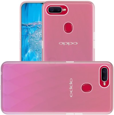 CASE CREATION Back Cover for OPPO F9 Pro(Transparent, Dual Protection, Silicon, Pack of: 1)