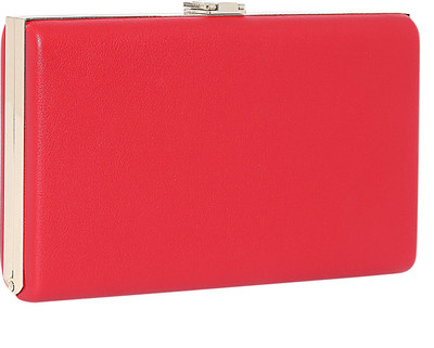 Lino Perros Casual Red  Clutch at flipkart