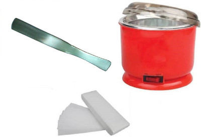 

Shopfleet Combo of Wax Heater with 50 Wax Strips and 1 Knife(Set of 3)