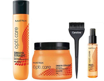 

caroline Hair Brush & Matrix Opti care Shampoo, Spa,Serum(Set of 4)