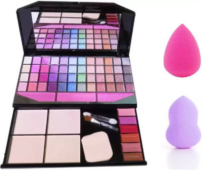 

Aaxyone 590 Makeup Kit + Blender puff Combo(Set of 3)