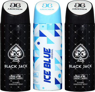 

Arochem B-252 DEODORANT SPRAY PURE PERFUME DYNAMIC BODY SPRAY Deodorant Spray Deodorant Spray - For Men & Women(200 ml, Pack of 3)