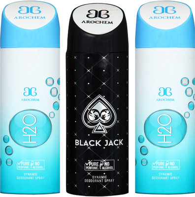 

Arochem B-317 DEODORANT SPRAY NO ALCOHOL PURE PERFUME DYNAMIC BODY SPRAY Deodorant Spray Deodorant Spray - For Men & Women(200 ml, Pack of 3)