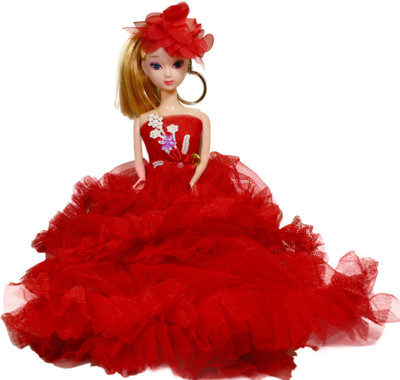 

Bells N Blooms Frill Doll Red (30 cms)(Red)