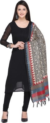 Ratnavati Cotton Blend, Art Silk Printed Women Dupatta