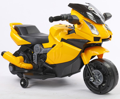 

Toy House Mini Lamborghini Super Rechargeable for kids (2 to 4yrs) Bike Battery Operated Ride On(Yellow)