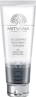 

MITVANA Oil Control Face Wash For Men 100ml with Licorice,Acasia & Chamomile Face Wash(100 ml)