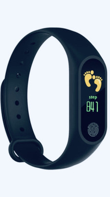

nick jones M3 Band_m3 fitness band||Heart rate band||Health Watch||Calories Tracker Band fb02 Fitness Band(Black)