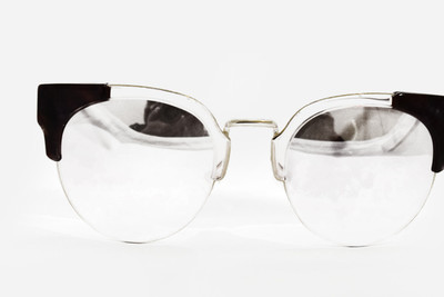 

Tommy Hilfiger Half Rim Cat-eyed Frame(49 mm