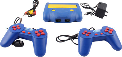 GARNER INT-205 GAMING CONSOLE WITH 22 INBUIIT GAMES with INBUILT CONTRA(Blue)