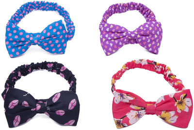 

Chooz Designer Studio Money Saving Wire Headband Girls Women Multi-Function (Multicolor) (Pack of 4) Hair Accessory Set(Multicolor)