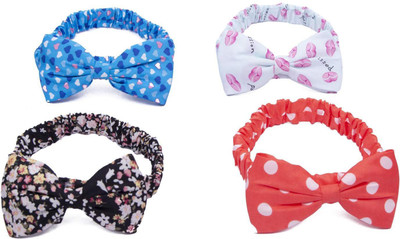 

Chooz Designer Studio Money Saving Wire Headband Girls Women Multi-Function (Multicolor) (Pack of 4) Head Band, Hair Accessory Set(Multicolor)