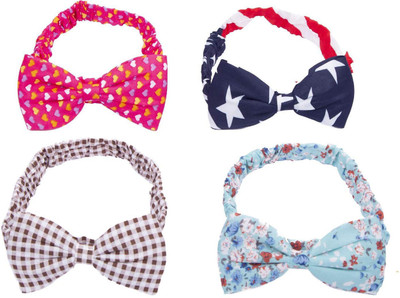 

Chooz Designer Studio Money Saving Wire Headband Girls Women Multi-Function (Multicolor) (Pack of 4) Head Band(Multicolor)
