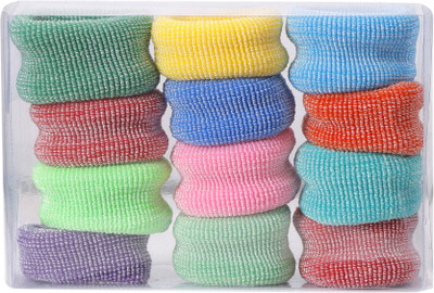 

HONBON Premium Quality Stylish Hair Rubber Bands Hair Bands Elastic Rubber Bands Accessories for Girls/Women , Bright Colors for The Summer-(Pack of 12) Rubber Band(Multicolor)