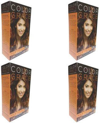

COLOR GRACE Hair Color Crème Dark Brown For Women & Men Hair Color(Dark Brown)