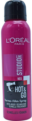 

L'Oreal Studio Line Hot & Go Thermo-Fohn-Spray, 150ml Hair Spray(150 ml)