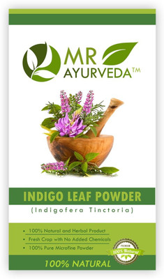 

MR Ayurveda 100% Ayurvedic Henna Indigo Powder Hair Color(Indigo)