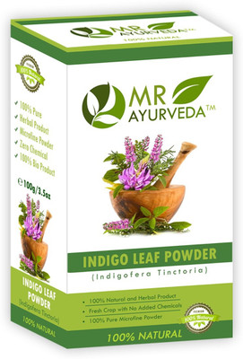 

MR Ayurveda 100% Organic Indigo Powder for Hair(100 g)