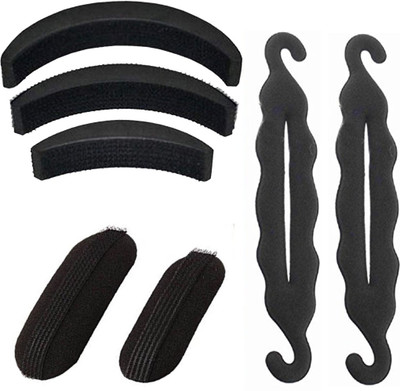 

JAGTEK Hair Juda Bun Maker 2 pcs , Hair Volumizer 3 pcs , 2 pcs tictak-clip 07 Hair Hold Hair Volumizer Hair Volumizer(20 g)