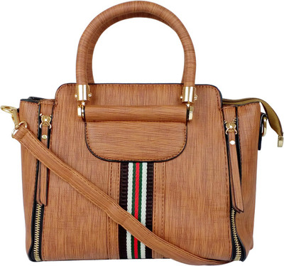 

opazo Hand-held Bag(Brown)