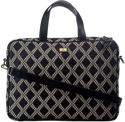 

K London Messenger Bag(Black, Beige), Beige;black