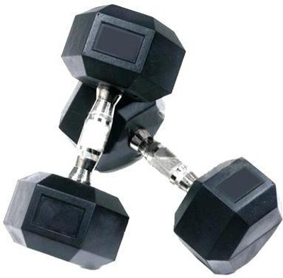 

HARD ROCK BEST PERFORMANCE UNBREAKABLE 3 KG HEXSA DUMBBELL PACK OF PAIR Fixed Weight Dumbbell(6 Kg)