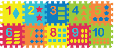 

Funjoy English Numbers 1 To 10(Multicolor)
