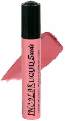 

Incolor Liquid Suede Cream Lipgloss Shade 07(6 ml, Peachish pink)