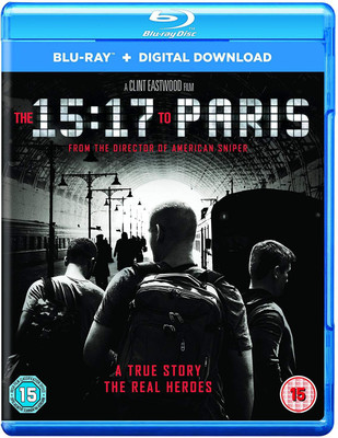 

The 15:17 to Paris (Blu-ray + Digital Download) (Region Free + Fully Packaged Import)(Blu-ray English)