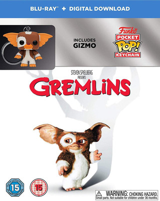 

Gremlins: Collector's Edition (Blu-ray + Digital Download Includes Gizmo + Funko Pocket Pop! Keychain) (Slipcase Packaging + Region Free + Fully Packaged Import)(Blu-ray English)