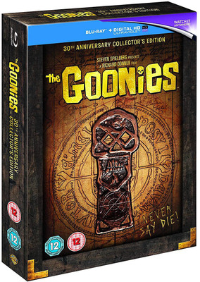 

The Goonies: 30th Anniversary Collector's Edition (Blu-ray + Digital HD + UV Includes Booklet & Exclusive Artcards) (Slipcase with Emboss & Foil Packaging + Fully Packaged Import)(Blu-ray English)