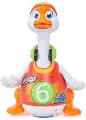 

Sunshine Gifting Battery Operated Non-Toxic Interactive Swing Goose Toy(Multicolor)