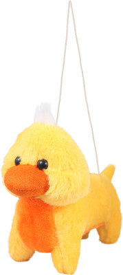 

Tickles Bird Yellow Cute Chee Sling Pencil Pouch For Kids School with Zipper Art Polyester Pencil Box(Set of 1, Yellow)