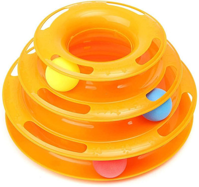 

Foodie Puppies Plastic Tough Toy For Cat