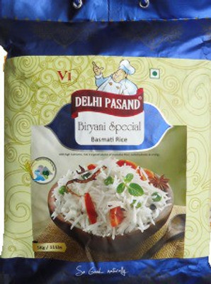 

Delhi Pasand Biryani Special Basmati Rice (Long Grain, Parboiled)(1 kg)