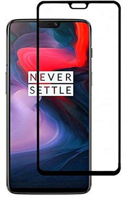 Britney world Edge To Edge Tempered Glass for OnePlus 6(Pack of 1)