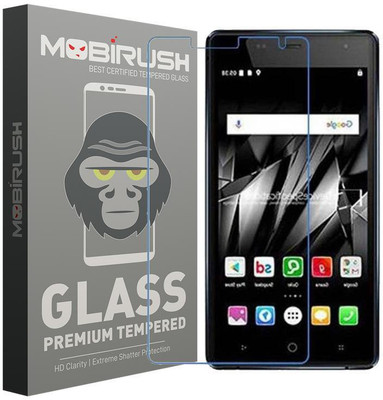 MOBIRUSH Tempered Glass Guard for Micromax Canvas 5 lite Q462(Pack of 1)