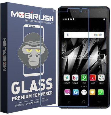 MOBIRUSH Tempered Glass Guard for Micromax Evok Power(Pack of 1)