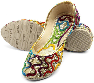 

Tashi Multicolor Ethnic Jutis For Women(Multicolor, Multi color